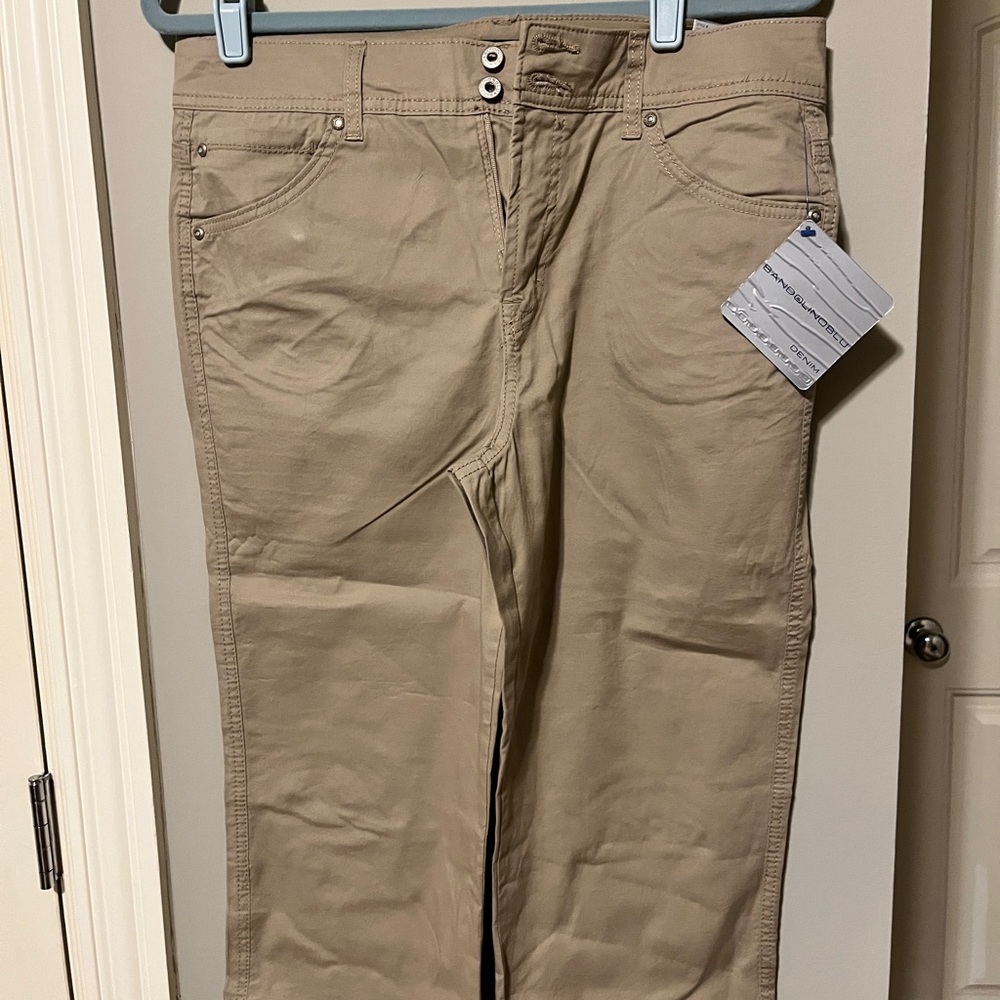 Bandolino Blu Crop Pants Size 10